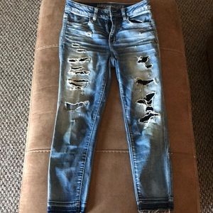 AE High rise jegging crop